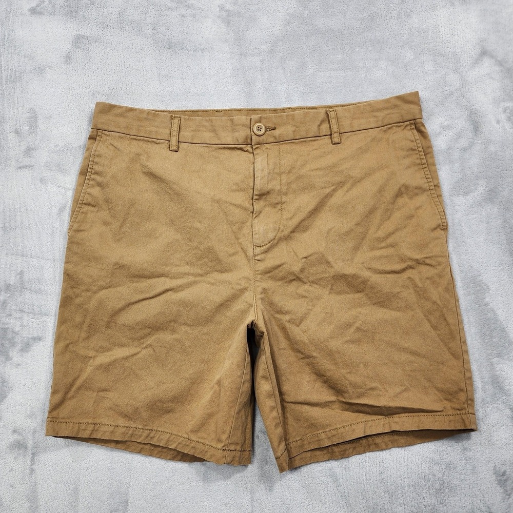 Old Navy Shorts Mens 38‎ Brown Slim 8 In Rotation Chino Stretch Preppy Casual